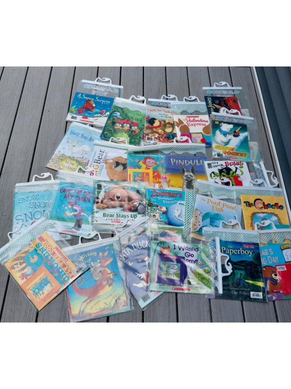 Lot of 23 Scholastic Childrens Books With CDs Educational Teachers Homeschool